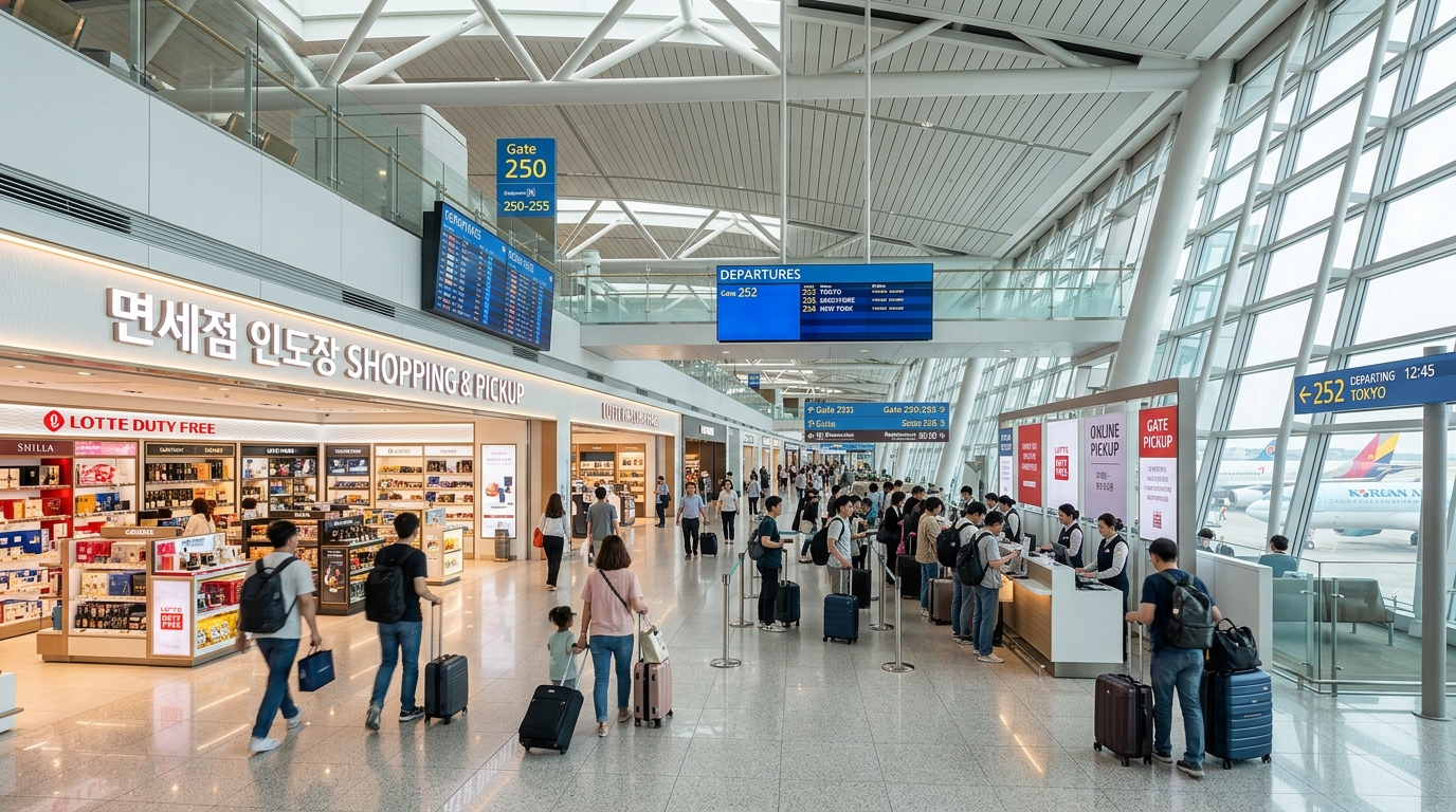 2026 인천공항 면세품 인도장 위치 총정리: 제1·2여객터미널 24시간 심야 수령 및 롯데·신라·신세계 픽업 동선 공략